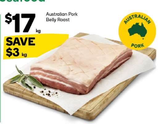 Australian Pork Belly Roast