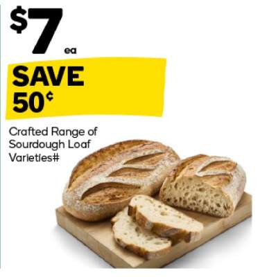 Crafted Range of Sourdough Loaf Varieties