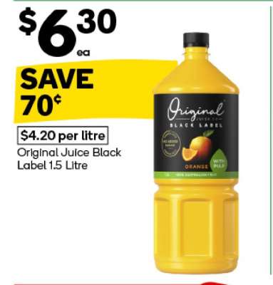 Original Juice Black Label 1.5 Litre
