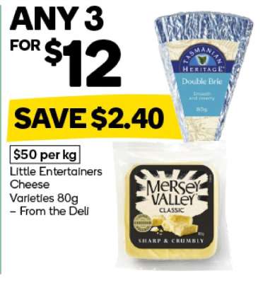Little Entertainers Cheese