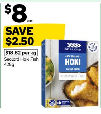Sealord Hoki Fish 425g