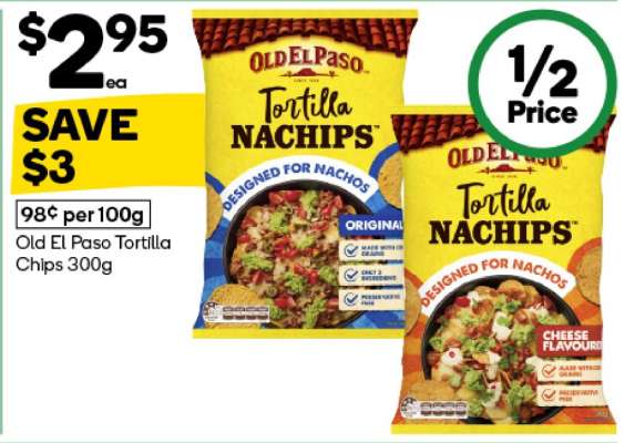 Old El Paso Tortilla Chips 300g