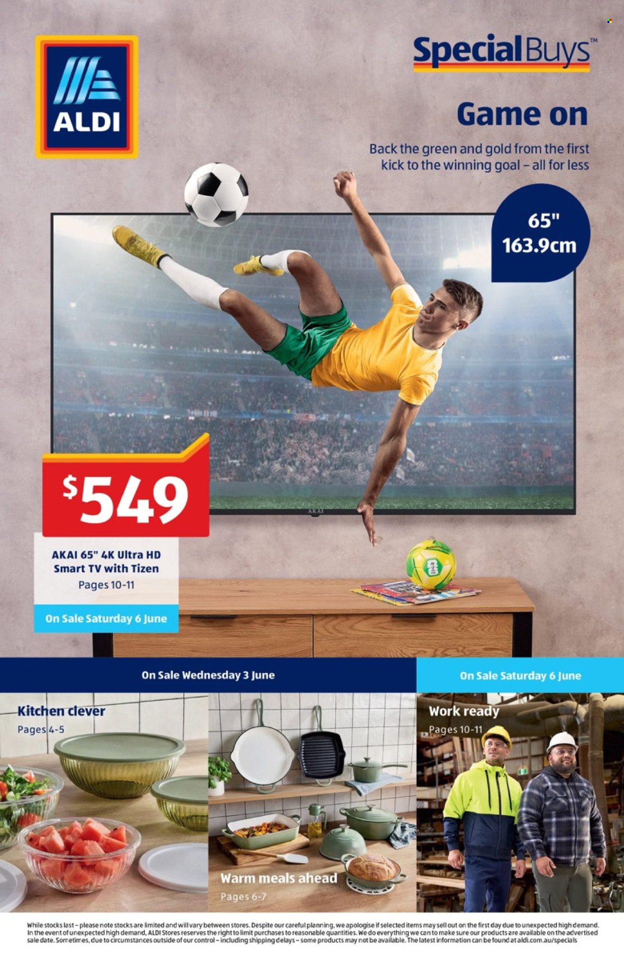 ALDI catalogue - 3 Jun 2026 - 9 Jun 2026. Page 1