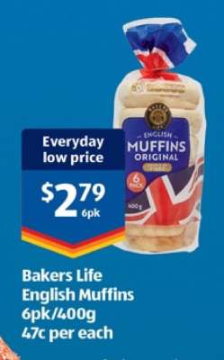 Bakers Life English Muffins