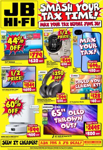 thumbnail - JB Hi-Fi catalogue - Smash Your Tax Time