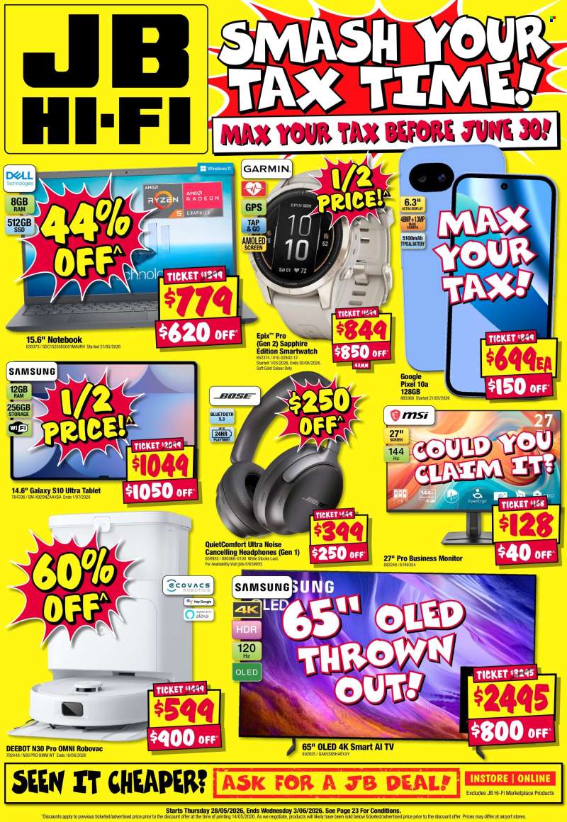 JB Hi-Fi Catalogue - 28 May 2026 - 3 Jun 2026.