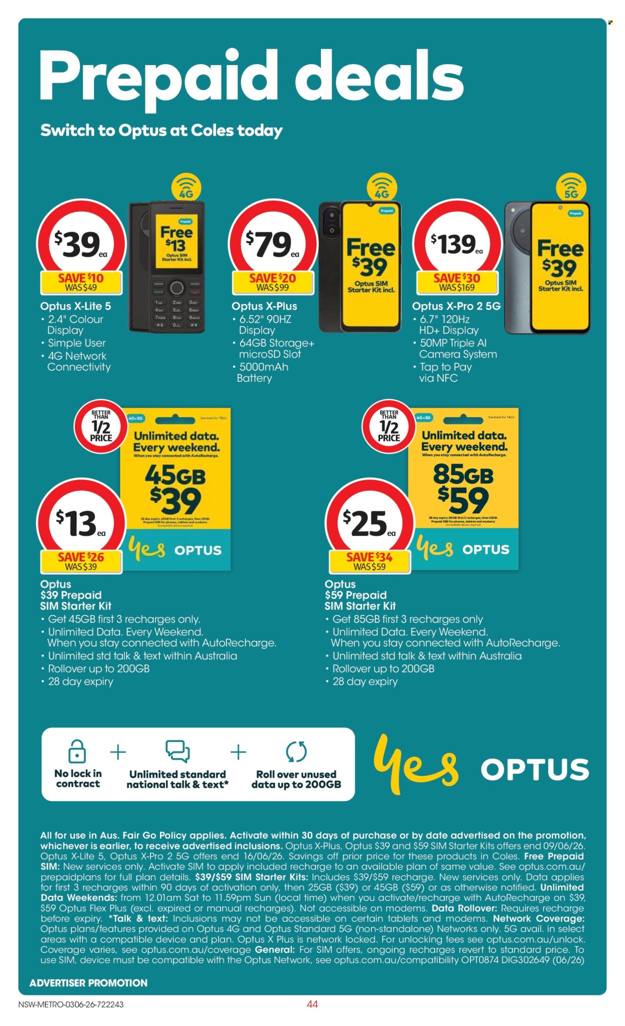 Coles catalogue - 3 Jun 2026 - 9 Jun 2026. Page 44