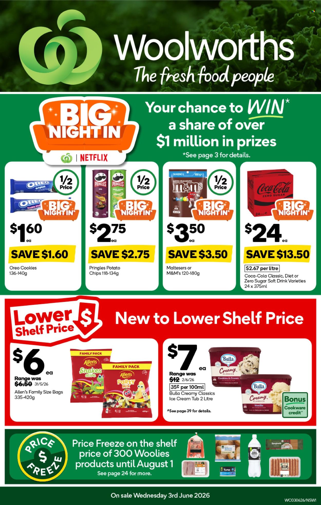 Woolworths catalogue - 3 Jun 2026 - 9 Jun 2026. Page 1