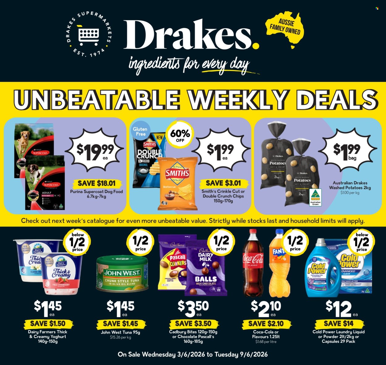 Drakes catalogue - 3 Jun 2026 - 9 Jun 2026. Page 1