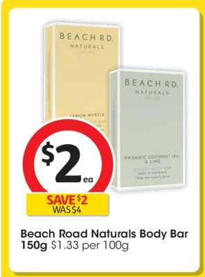 Beach Road Naturals Body Bar 150g