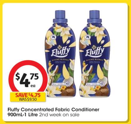 Fluffy Concentrated Fabric Conditioner