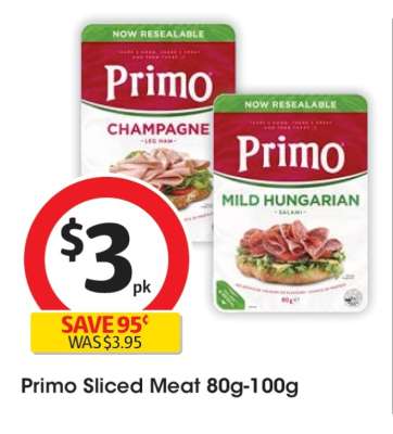 Primo Sliced Meat 80g-100g