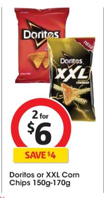 Doritos or XXL Corn Chips