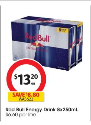 Red Bull Energy Drink 8x250mL