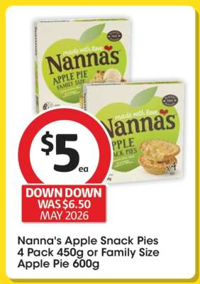 Nanna's Apple Snack Pies