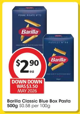 Barilla Classic Blue Box Pasta