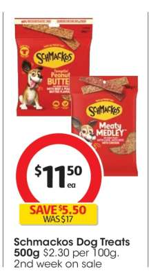 Schmackos Dog Treats 500g