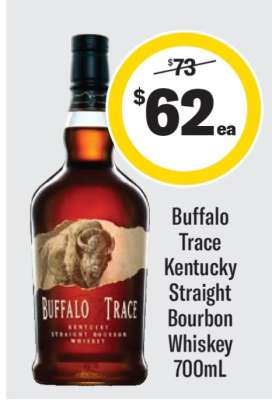 Buffalo Trace Kentucky Straight Bourbon Whiskey 700mL