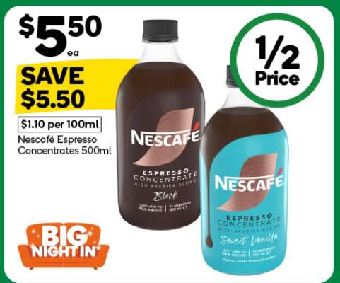 Nescafé Espresso Concentrates 500ml