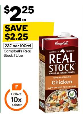 Campbell's Real Stock 1 Litre