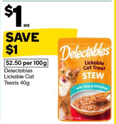 Delectables Lickable Cat Treats 40g