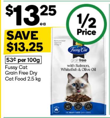Fussy Cat Grain Free Dry Cat Food 2.5 kg