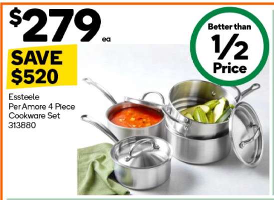 Essteele Per Amore 4 Piece Cookware Set