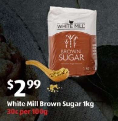 White Mill Brown Sugar 1kg