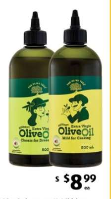 The Olive Tree Gourmet Extra Virgin Olive Oil