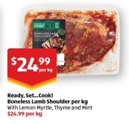 Boneless Lamb Shoulder per kg
