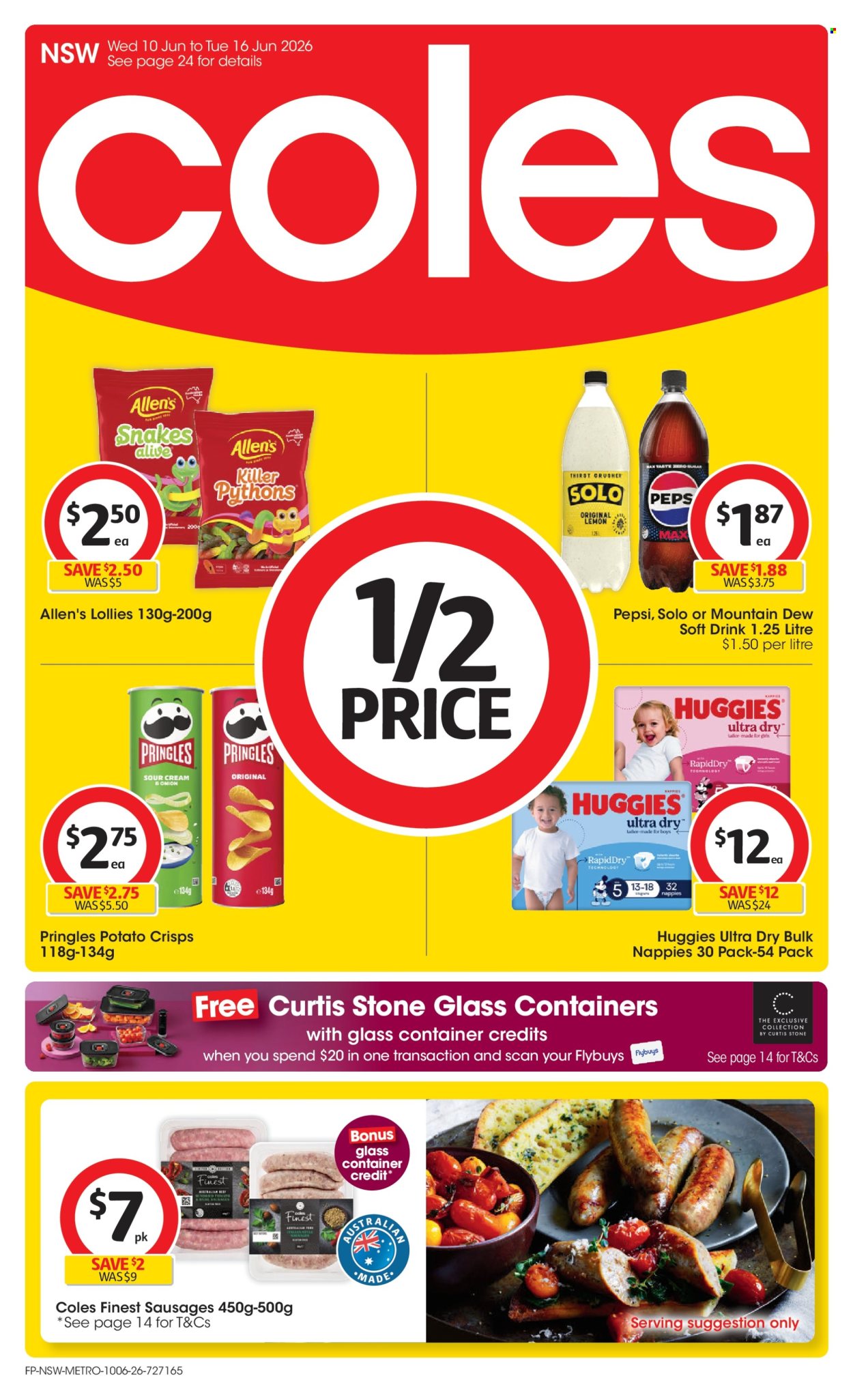Coles catalogue - 10 Jun 2026 - 16 Jun 2026. Page 1