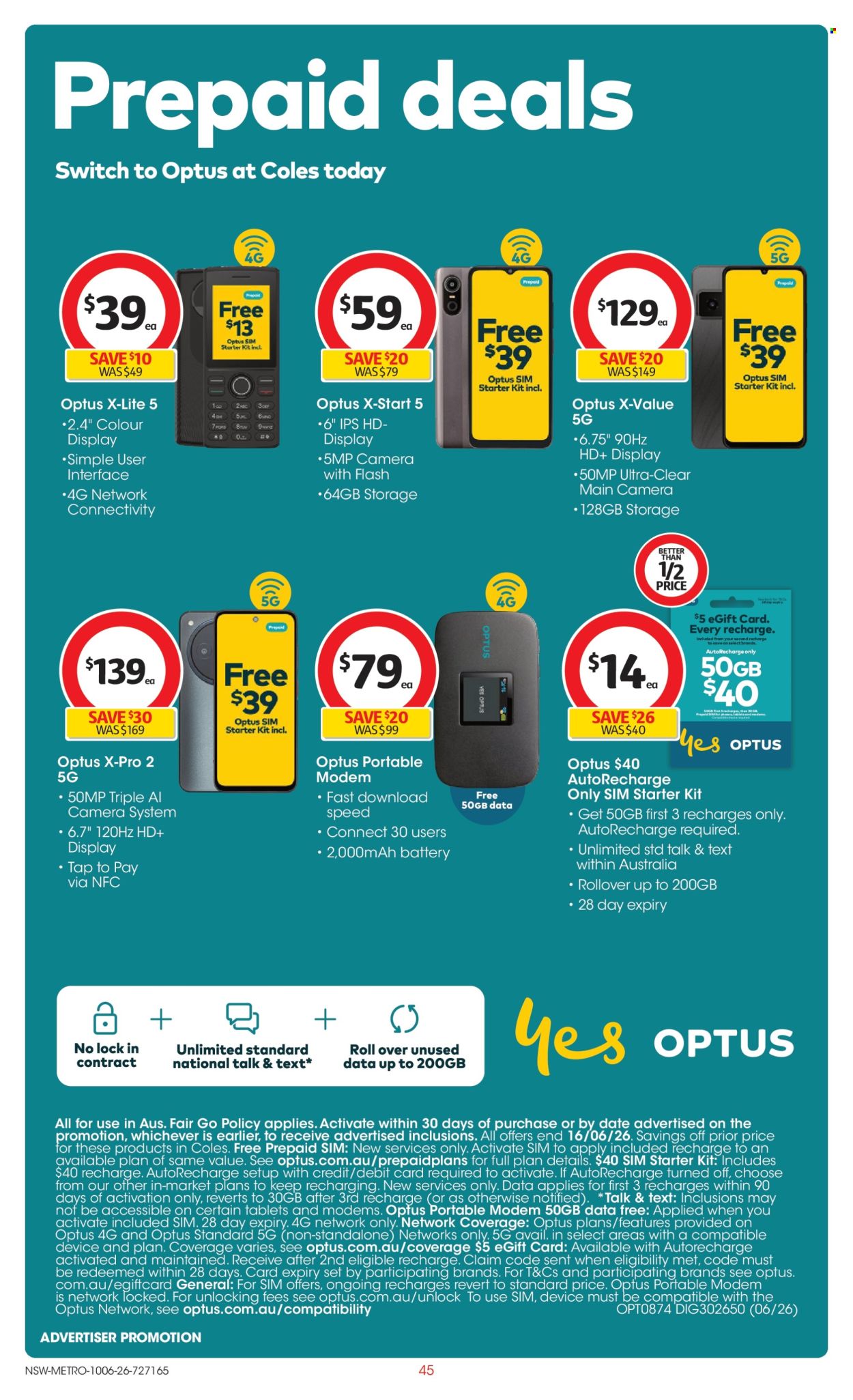 Coles catalogue - 10 Jun 2026 - 16 Jun 2026. Page 45