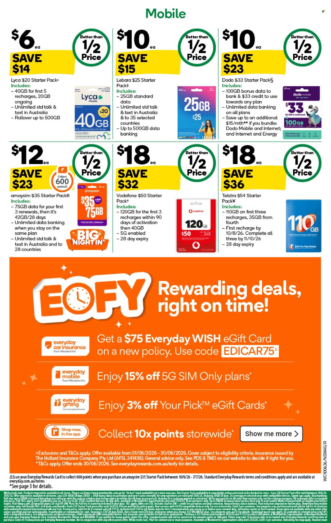Woolworths catalogue - 10 Jun 2026 - 16 Jun 2026. Page 45