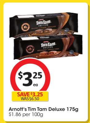 Arnott's Tim Tam Deluxe 175g