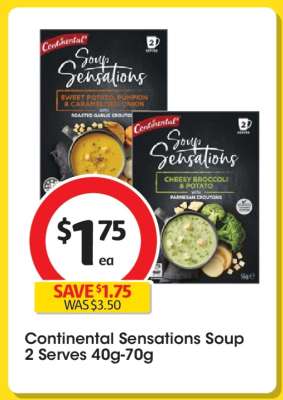 Continental Sensations Soup