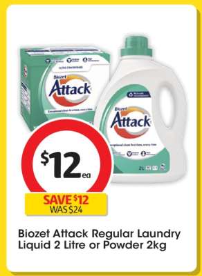 Biozet Attack Regular Laundry