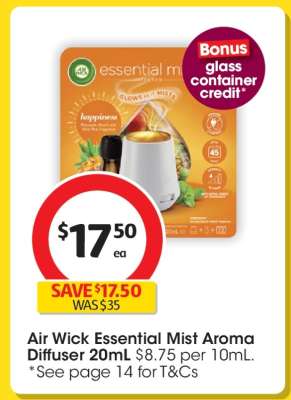 Air Wick Essential Mist Aroma Diffuser 20mL