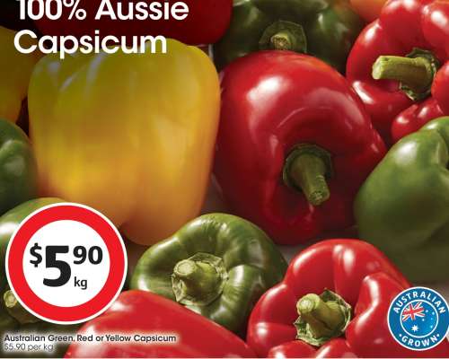 100% Aussie Capsicum
