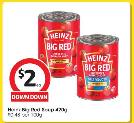 Heinz Big Red Soup 420g