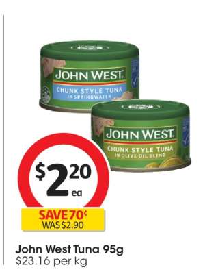 John West Tuna 95g