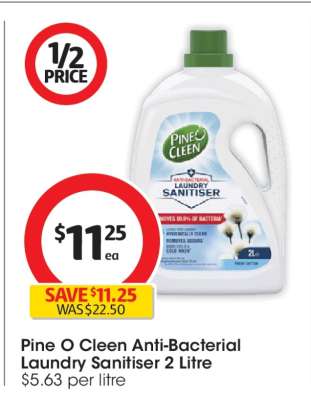 Pine O Cleen Anti-Bacterial Laundry Sanitiser 2 Litre