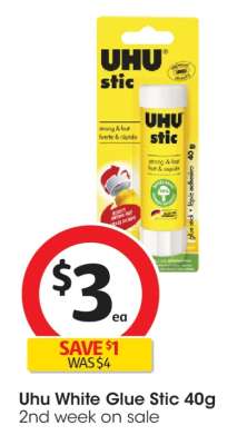 Uhu White Glue Stic 40g