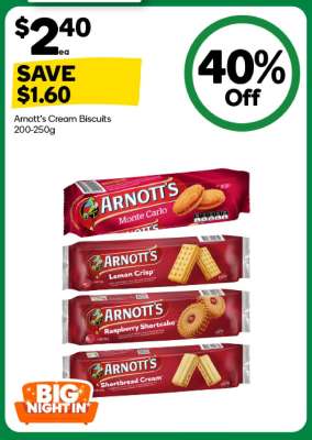 Arnott's Cream Biscuits