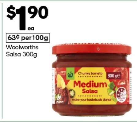 Woolworths Salsa 300g