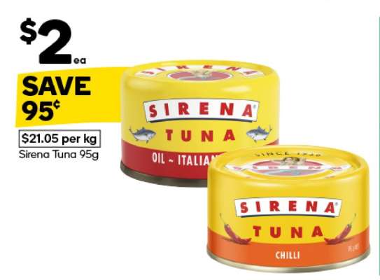 Sirena Tuna 95g