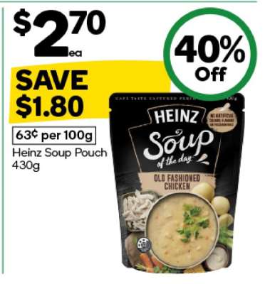 Heinz Soup Pouch 430g