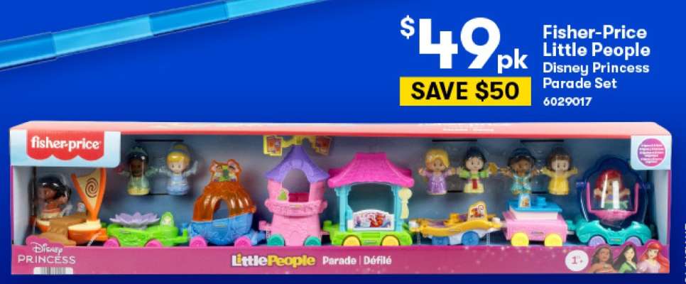 Fisher-Price Little People Disney Princess Parade Set