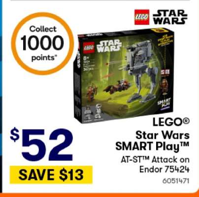 LEGO® Star Wars SMART Play™ AT-ST™ Attack on Endor 75424