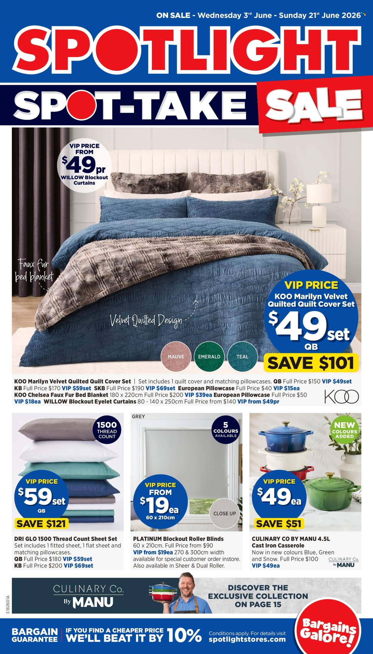 Spotlight catalogue - 3 Jun 2026 - 21 Jun 2026. Page 1