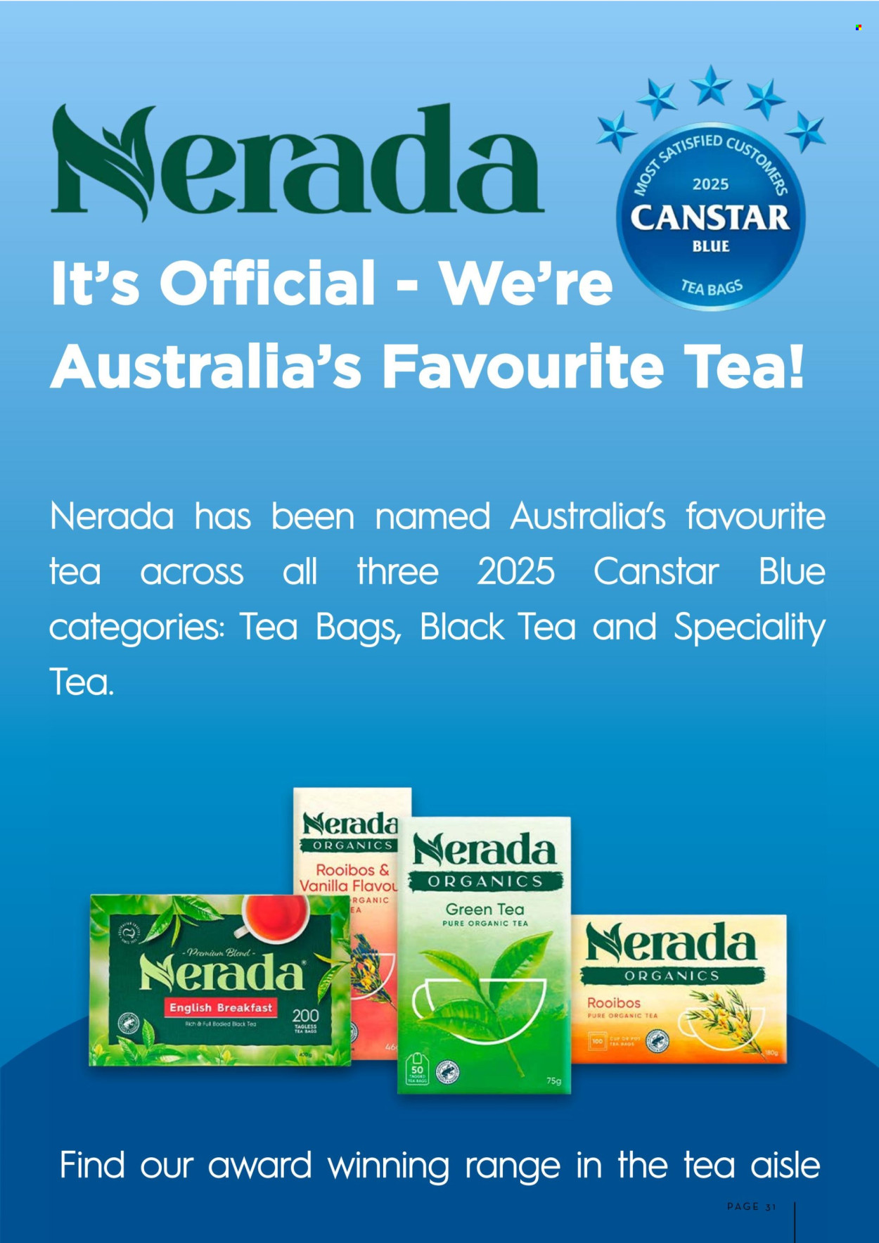 IGA catalogue. Page 31